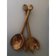 Textural Red Serving Set