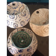 Textural Wall Mossie Coil Holder